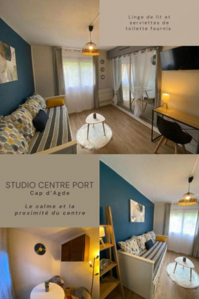 Studio Cosy Centre Port residence calme avec wifi